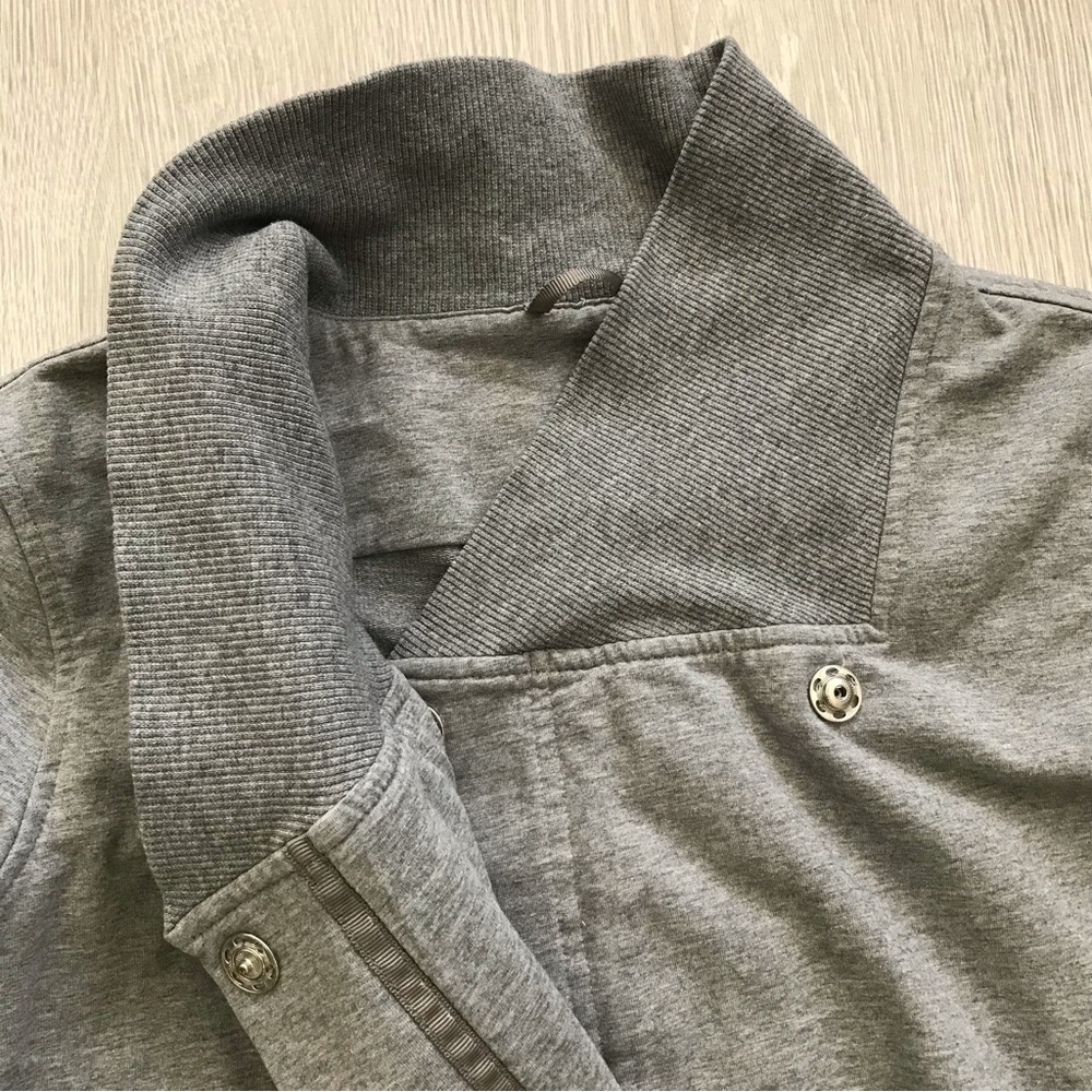 Lululemon Belle Wrap Stretch French Terry Cardigan - Picture 6 of 11